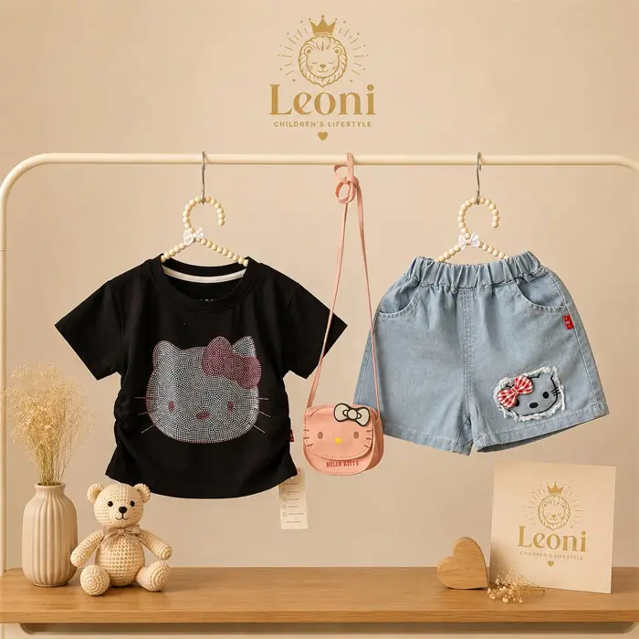 ست دخترانه hello kitty shine