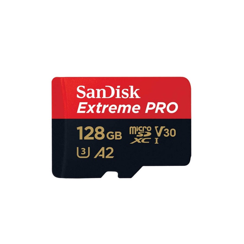 کارت حافظه سن دیسک SanDisk micro SD Extreme PRO 128GB 200mbs UHS-I U3 A2