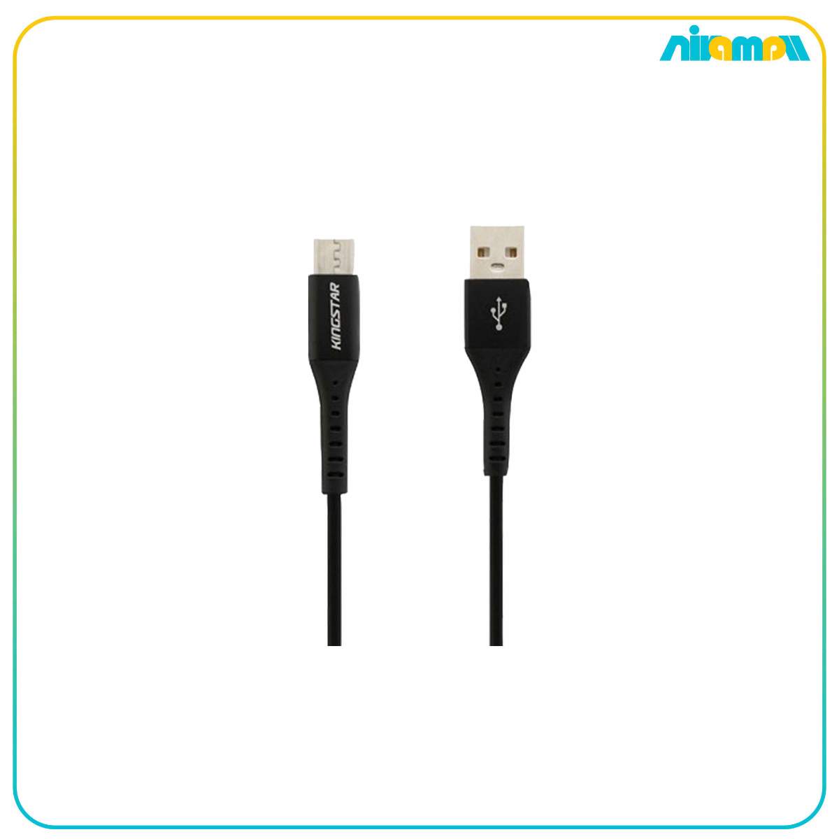 کابل تبدیل USB به microUSB کینگ استار مدل K65A طول 1.2 متر