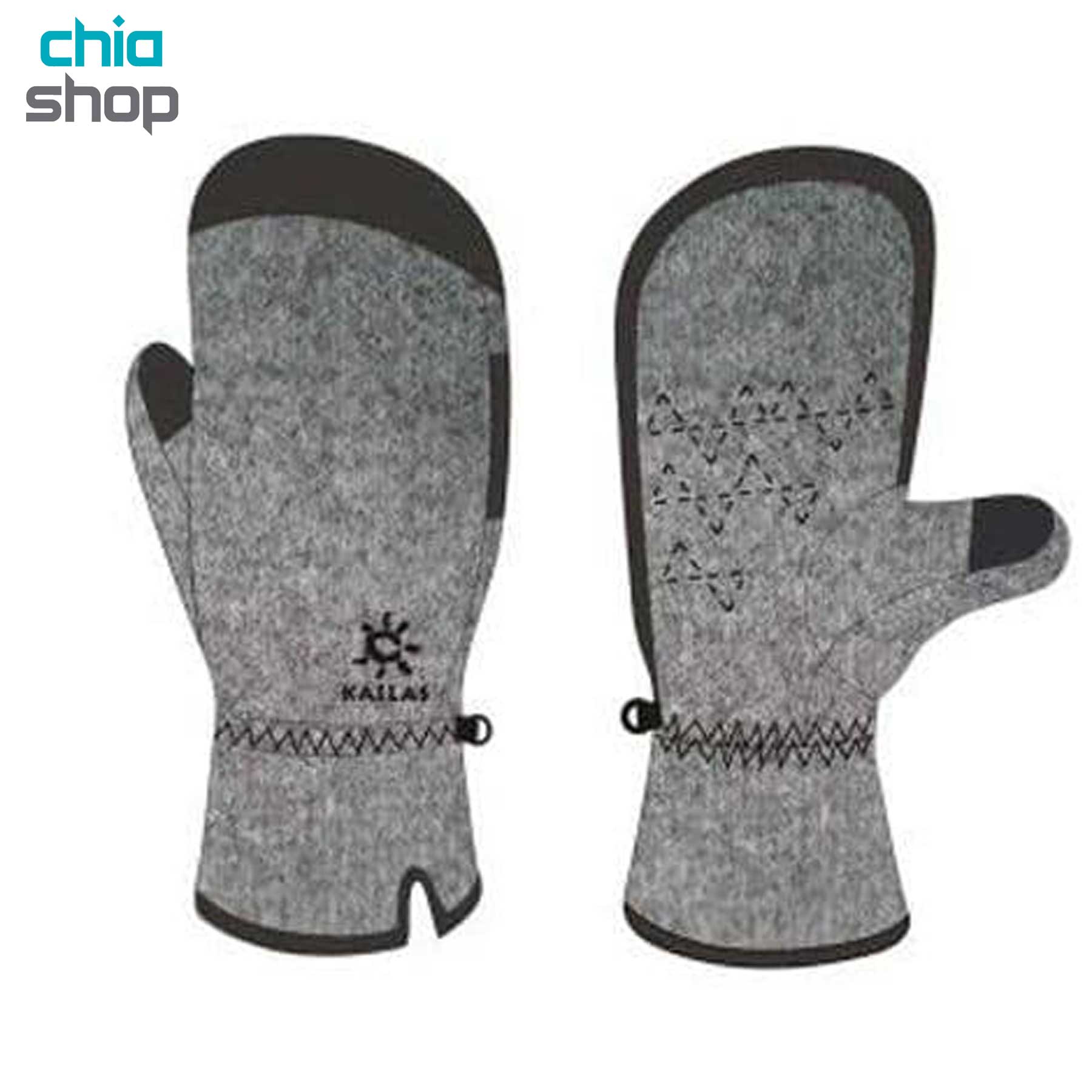 دستکش دو انگشتی پشمی کایلاس مدل Insulated Mittens