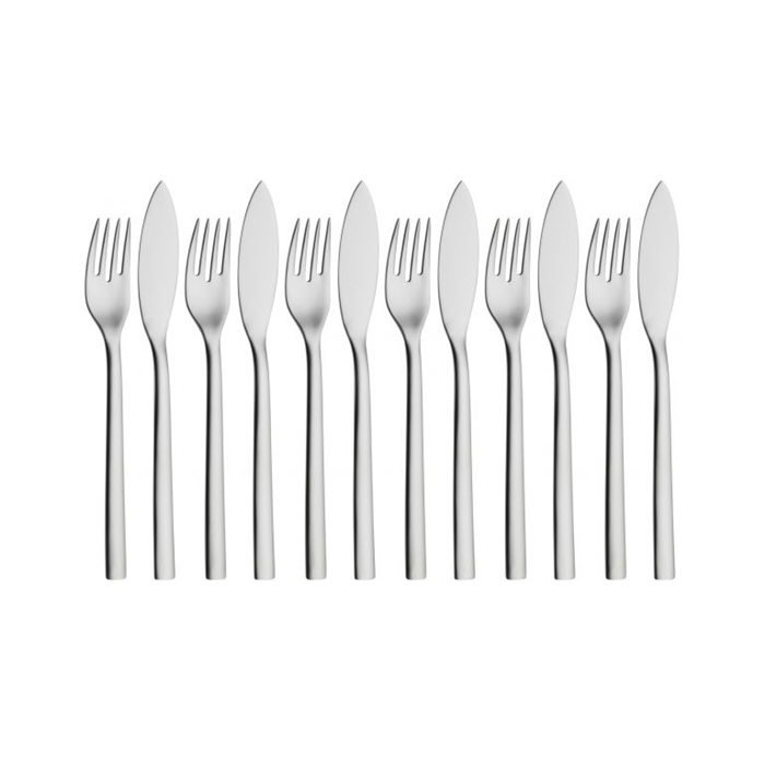 کارد ماهی ست 12 عددی وی ام اف | WMF Fish knife and fork set NUOVA, 12-piece