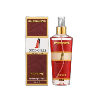 بادی اسپلش پرفیوم فکتوری گود گرل قرمز Perfume Factory Good Girls Velvet Fatale |  خوشبو کننده بدن 250ml
