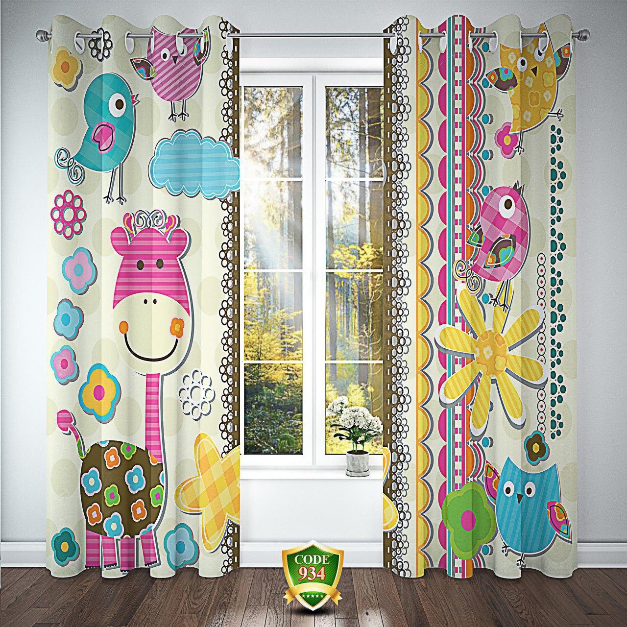 پرده اتاق کودک کد B156