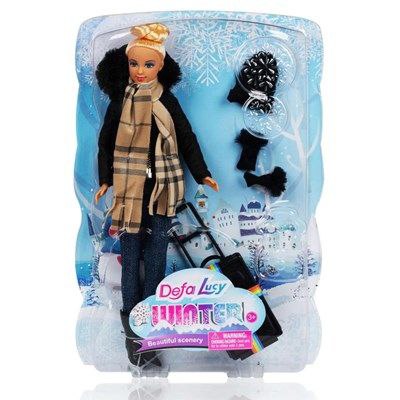 عروسک باربی Defa Lucy مدل Winter
