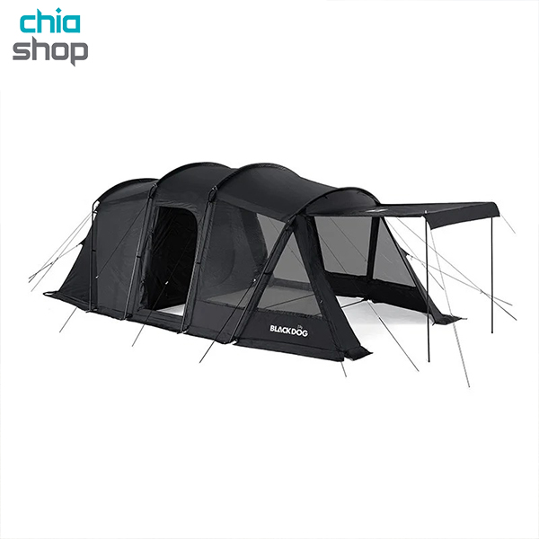 چادر مسافرتی 4 نفره تونلی بلک داگ مدل BD-ZP006 | Blackdog Tunnel Tent