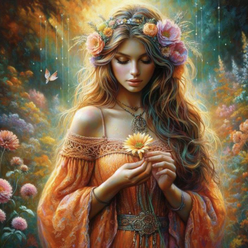 تابلو نقاشی الماسی بزرگسال کد 0122