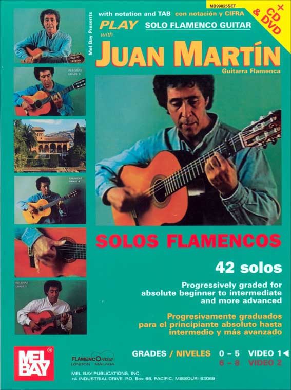 Juan Martín-Solos Flamencos Guitar (42 Solos)