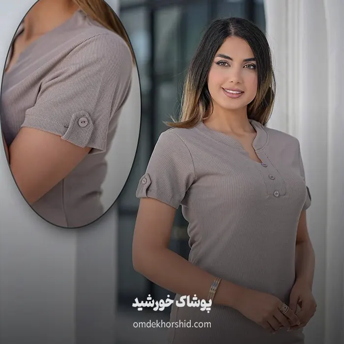 تیشرت کبریتی قواره دار