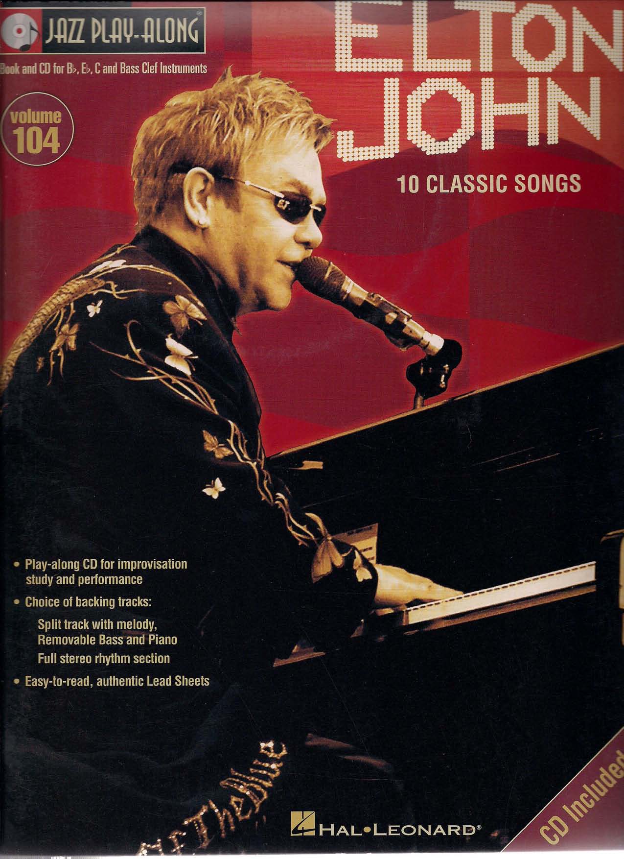 Jazz Play-Along Volume 104 - Elton John
