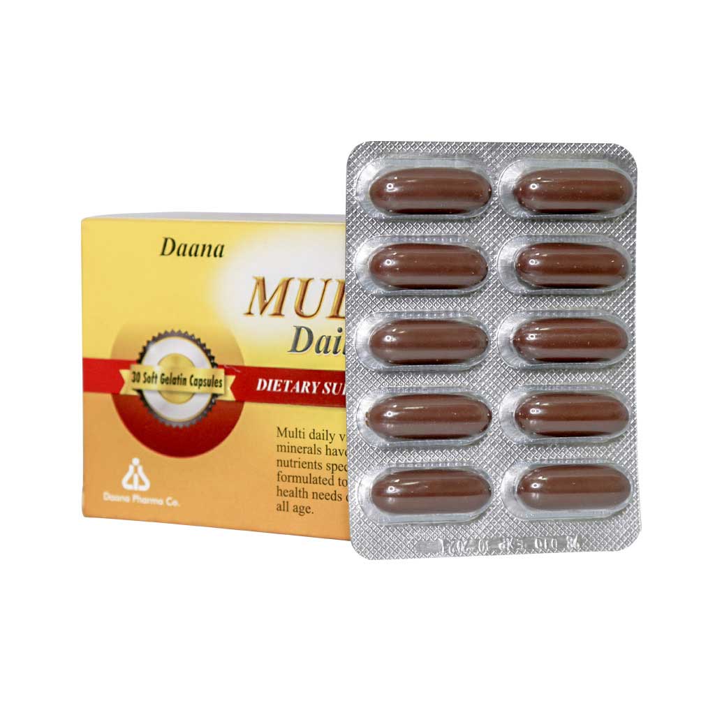 مولتی دیلی دانا فارما 30 عددی