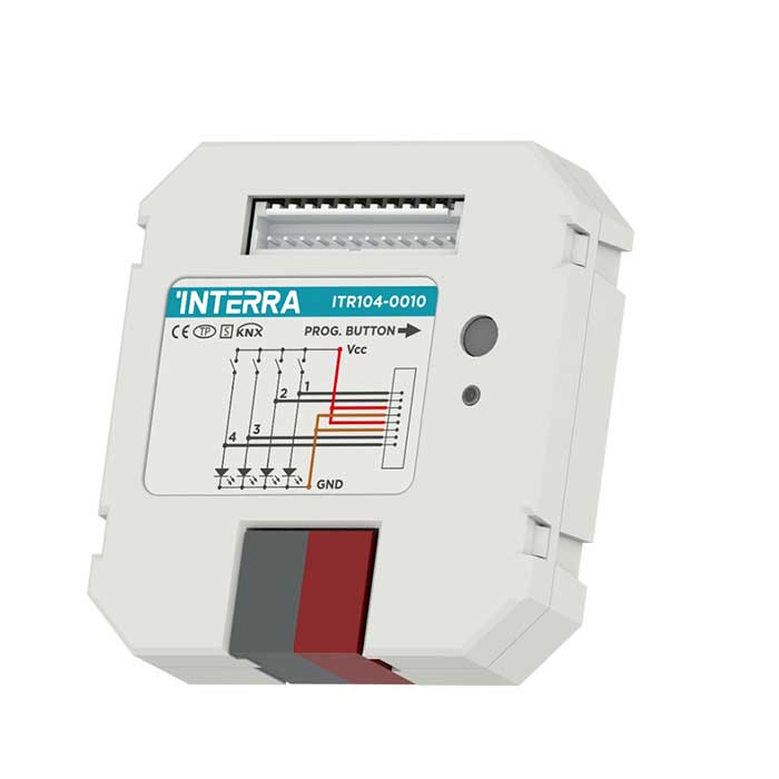 ماژول KNX Binary Interface - 4 Channel