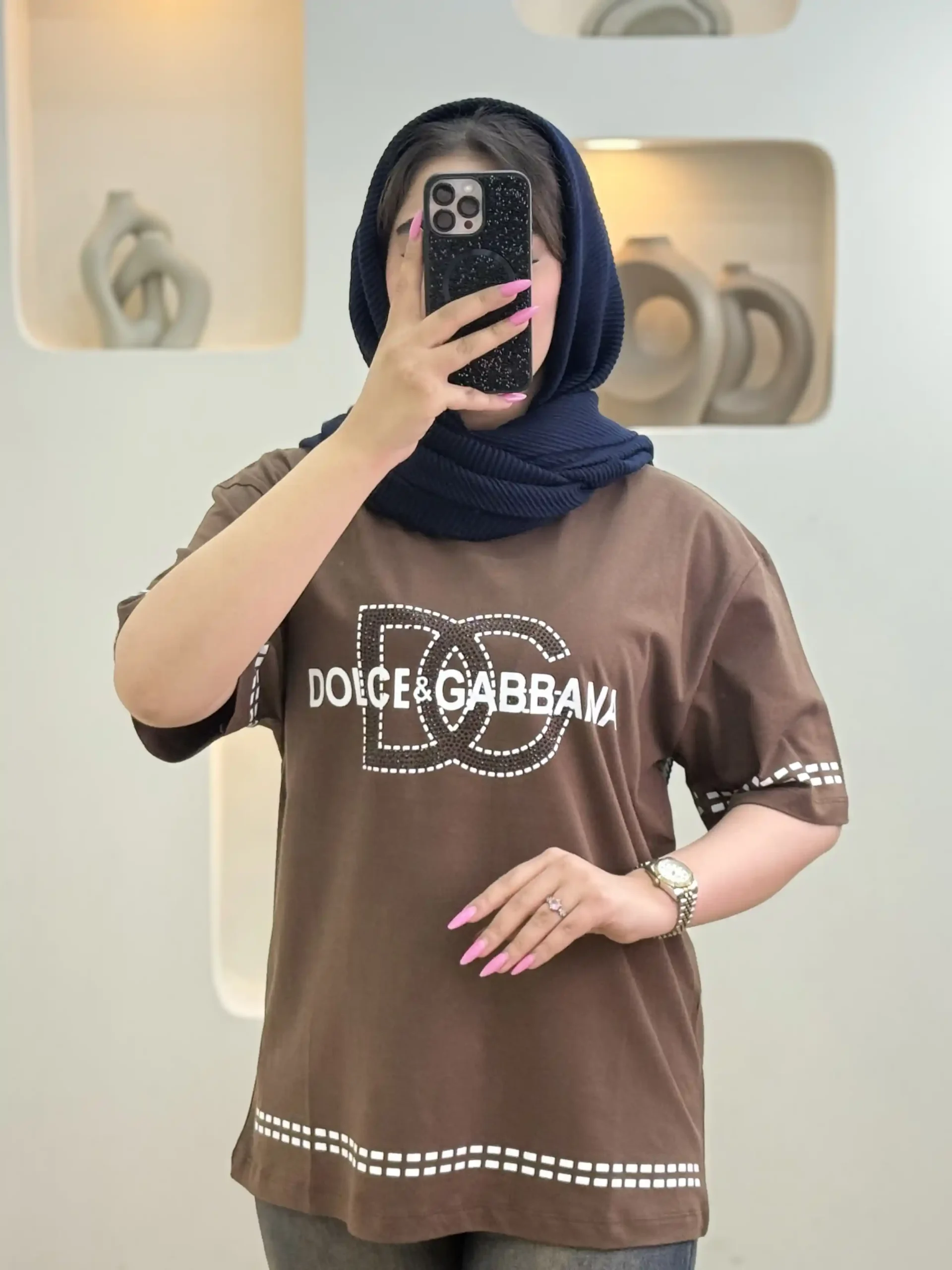 تیشرت لانگ (Gabbana)-11857