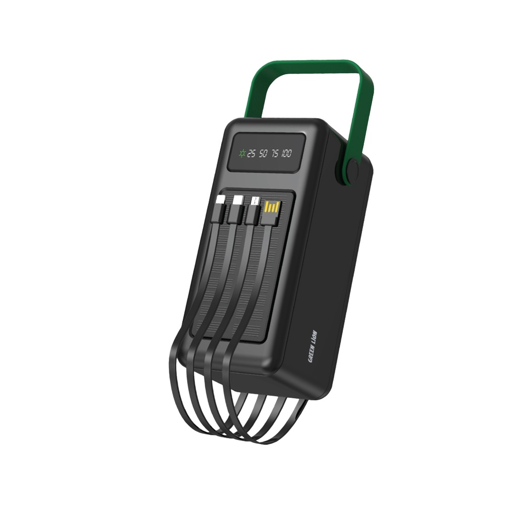 پاوربانک گرین لاین مدل SOLAR MAX ظرفیت 80000 میلی آمپر ساعت