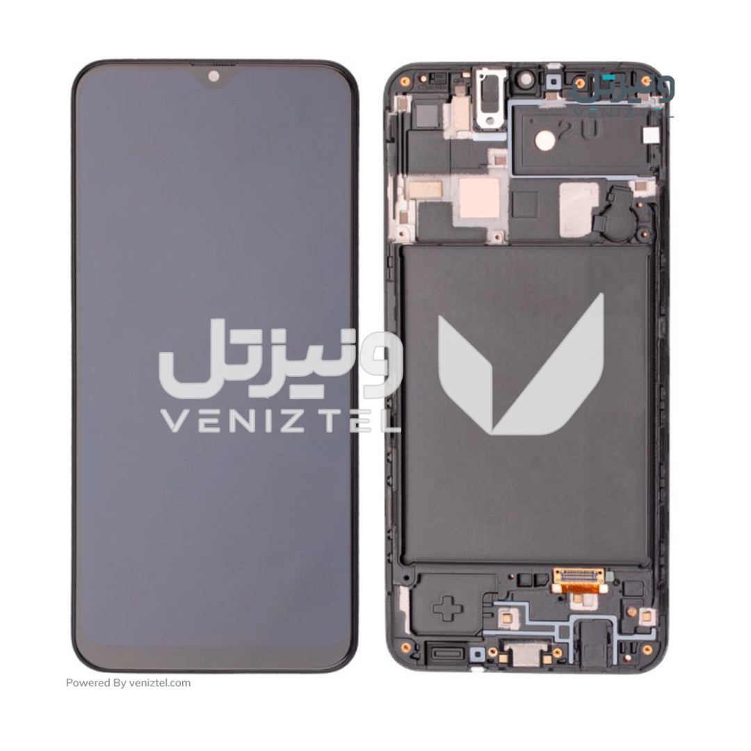 تاچ و ال سی دی سامسونگ کپی (INCELL) با فریم مدل Samsung A20 + F