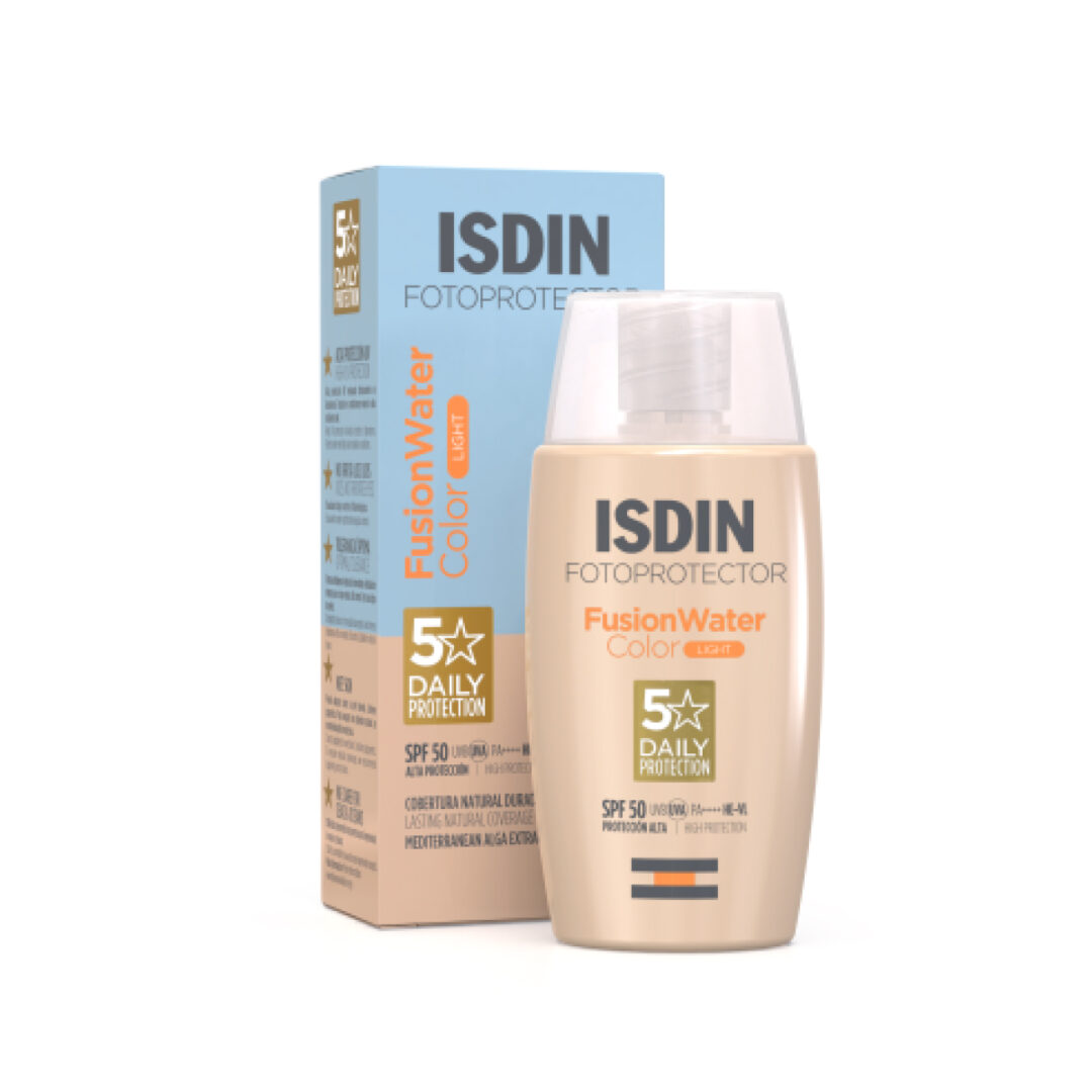 ضدآفتاب رنگی فیوژن واتر ISDIN SPF50