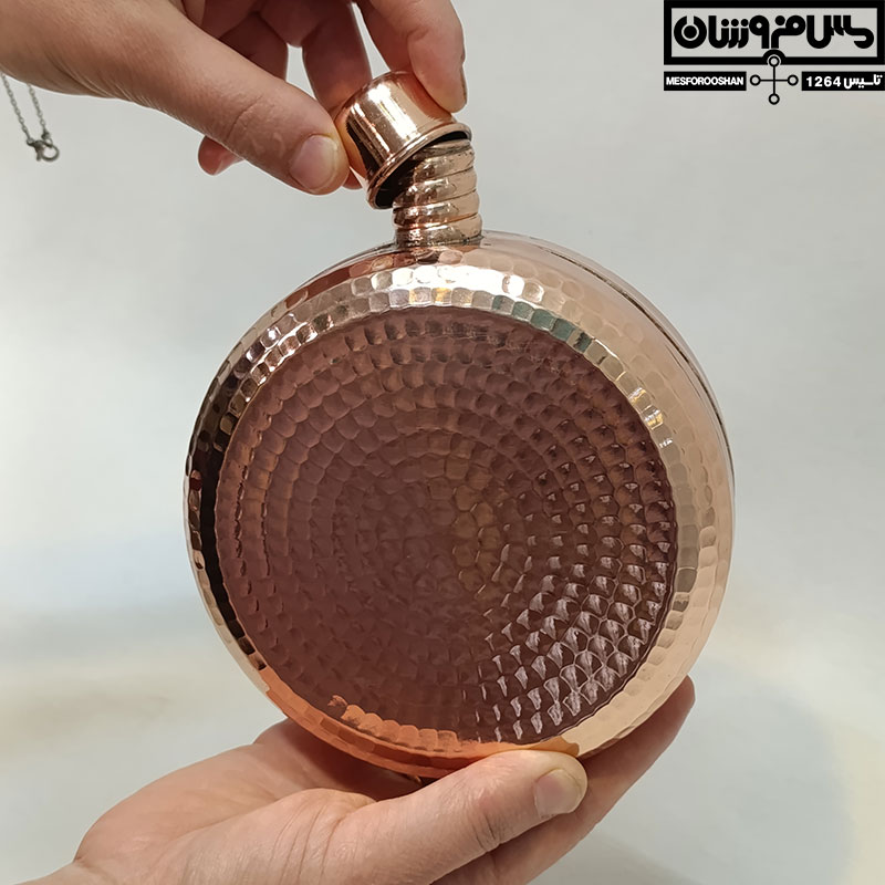 بطری آب مسی مدل نظامی