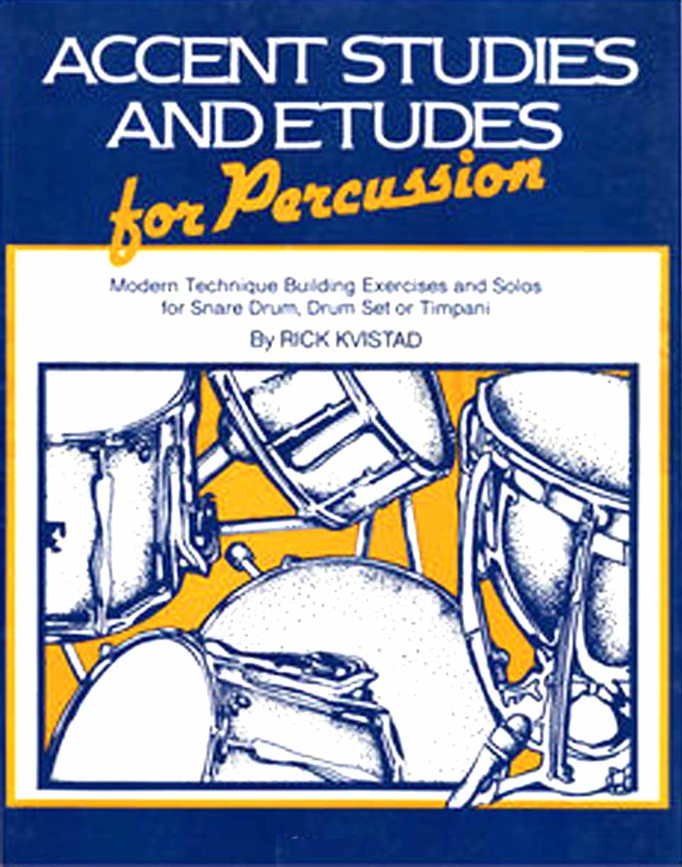 کتاب متود پرکاشن Rick Kvistad_Etudes For Percussion