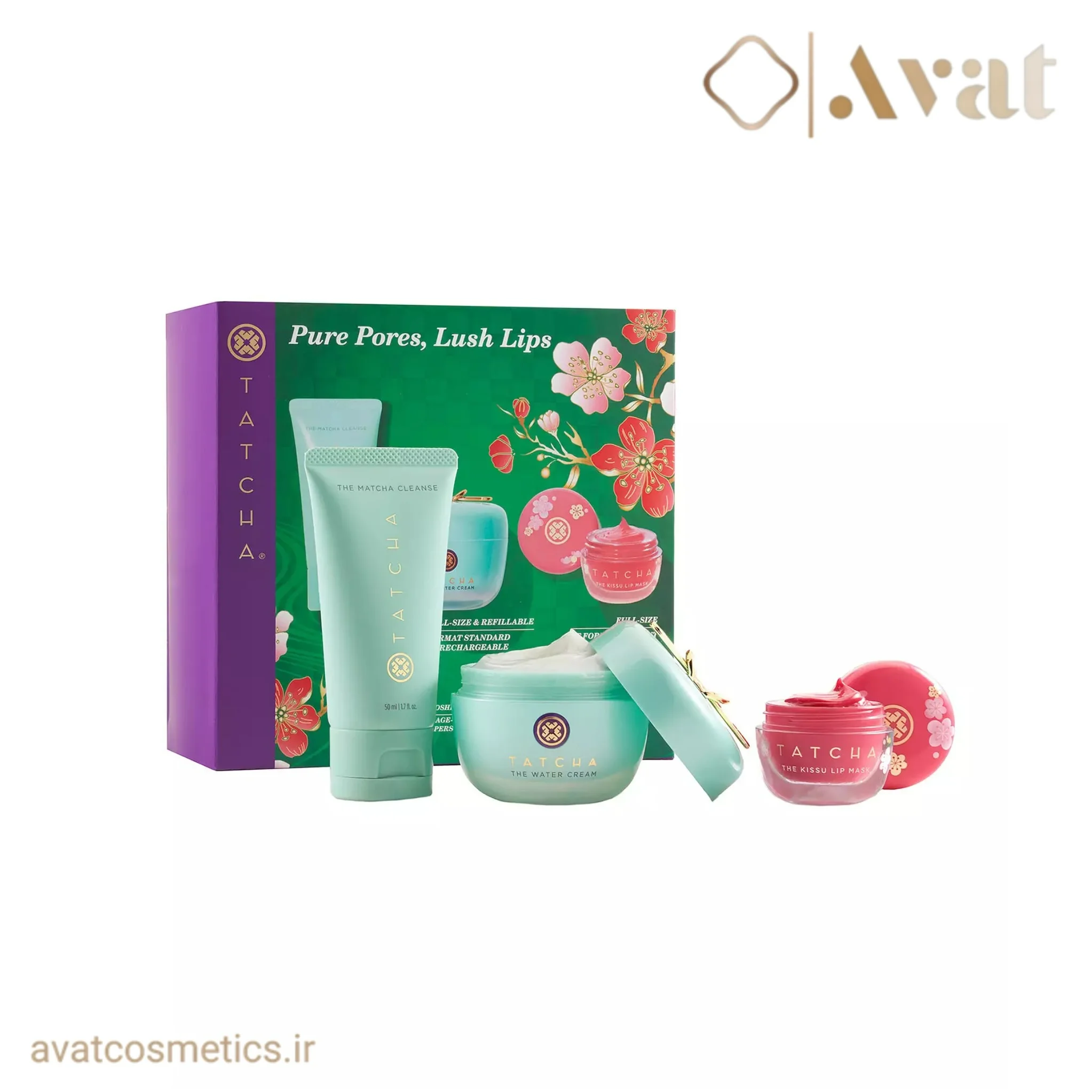 ست pure pores lush lips تاچا | TATCHA Pure Pores Lush Lips