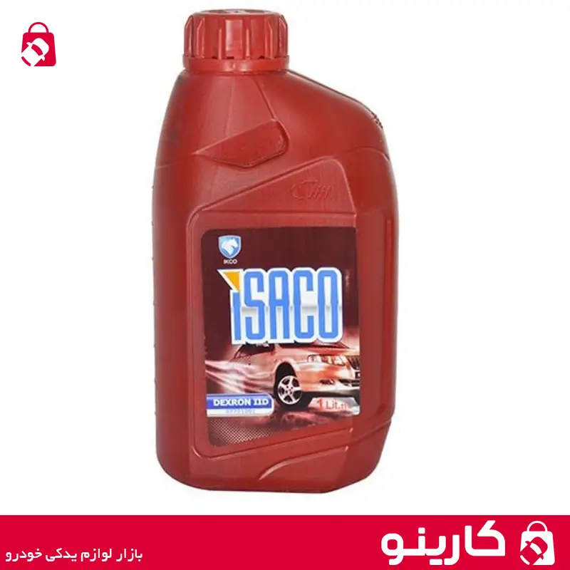 روغن هیدرولیک فرمان DEXRON II پژو 405 1 لیتری ایساکو 0770100106
