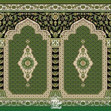 فرش سجاده ای محرابی طرح شمیم