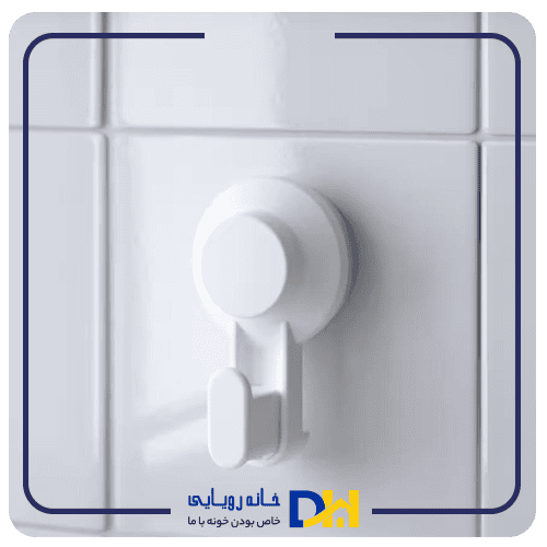 هوک دیواری دوتایی ایکیا TISKEN