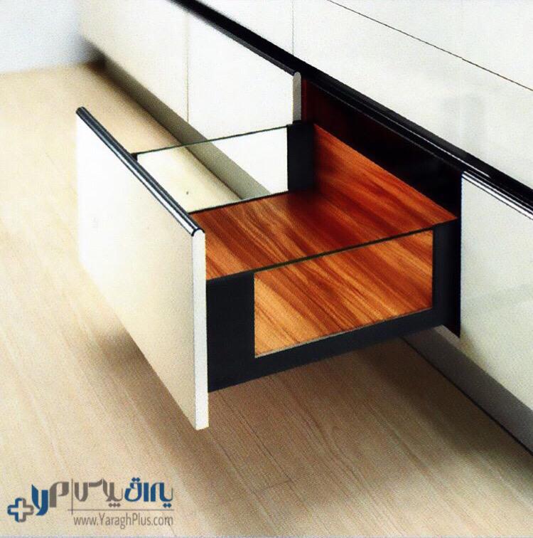 ریل کشو بدنه دار اسلیم شیشه ارتفاع بلند فانتونی B506 - B507 - B508 - B509 - B510