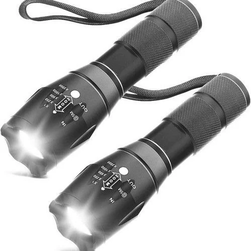 چراغ قوه دو عددی باتری خور s1500 tactical