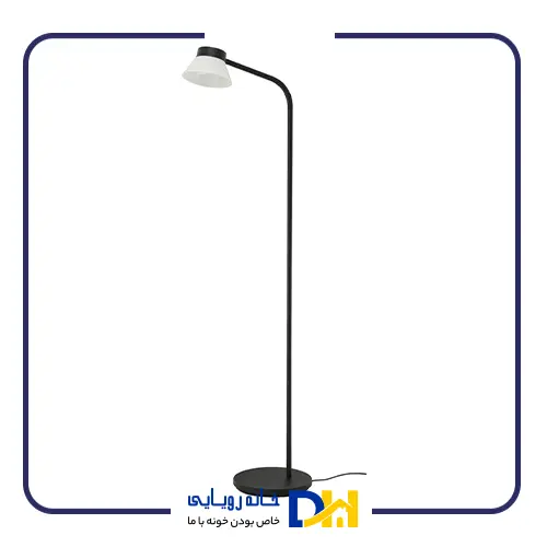 آباژور پایه بلند مشکی ایکیا SAMBORD
