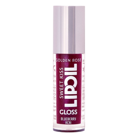 روغن لب براق گلدن رز Golden Rose مدل Sweet Kiss رنگ BLUEBERRY ACAI شماره 07