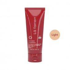 کرم ضد آفتاب ضدلک رنگی لافارر پوست چرب spf40