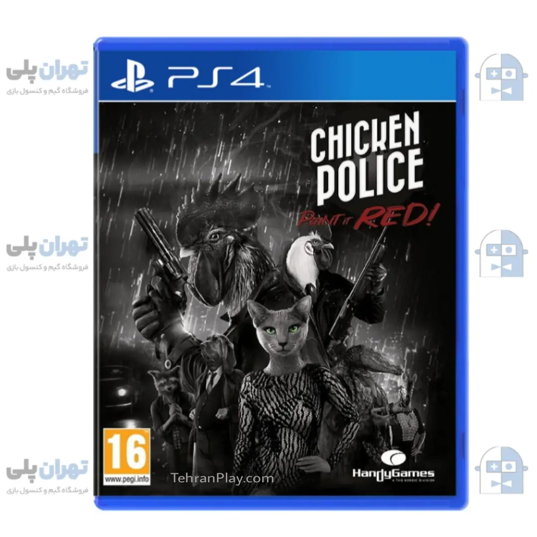 بازی Chiken Police Paint It Redi برای PS4