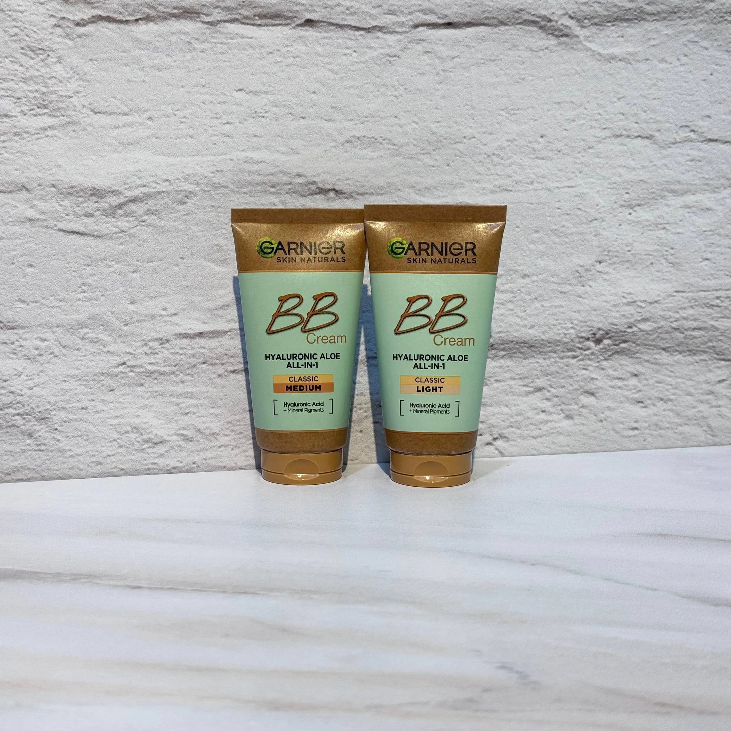 BB کرم گارنیر مدل کلاسیک حاوی هیالورونیک اسید و آلوئه‌ورا 50 میل GARNIER BB Cream Hyaluronic Aloe All-In-1 Classic