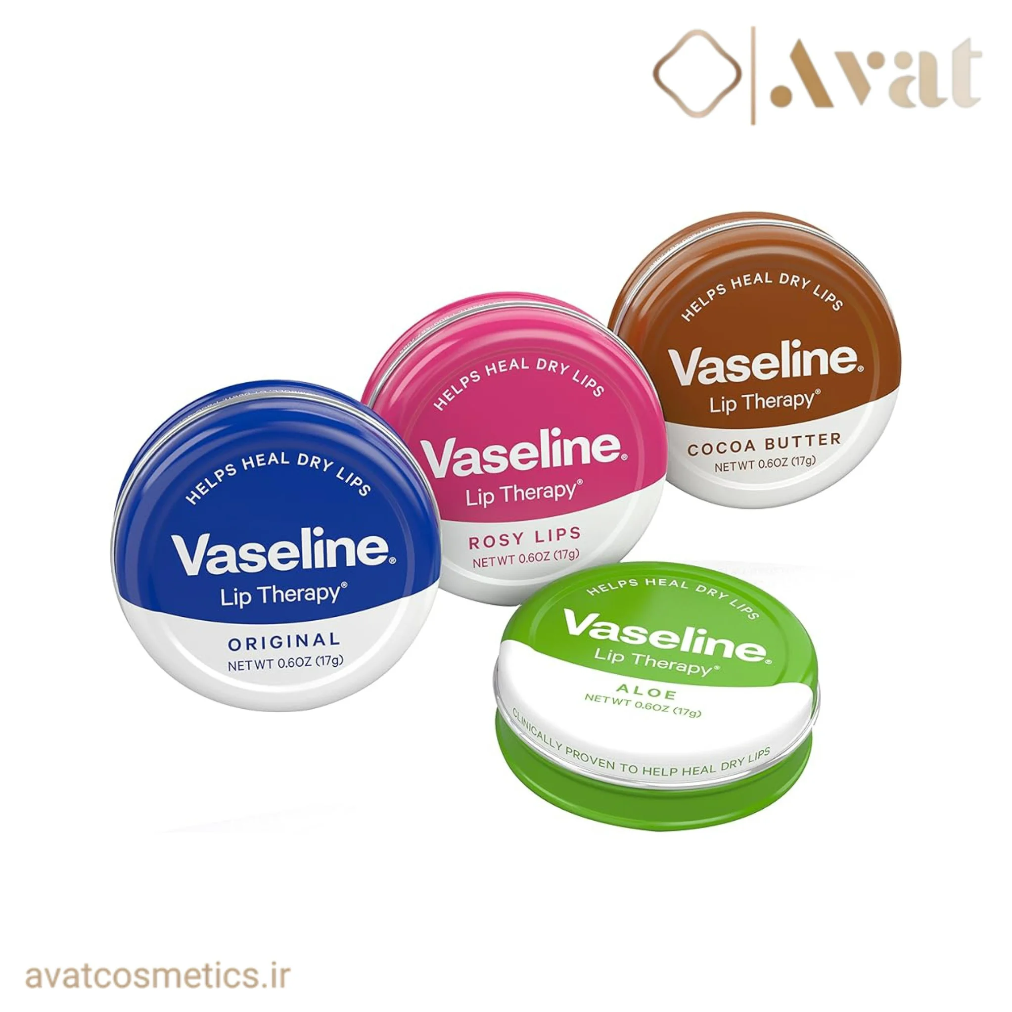 بالم لب کاسه‌ای وازلین | VASELINE Lip Theraphy