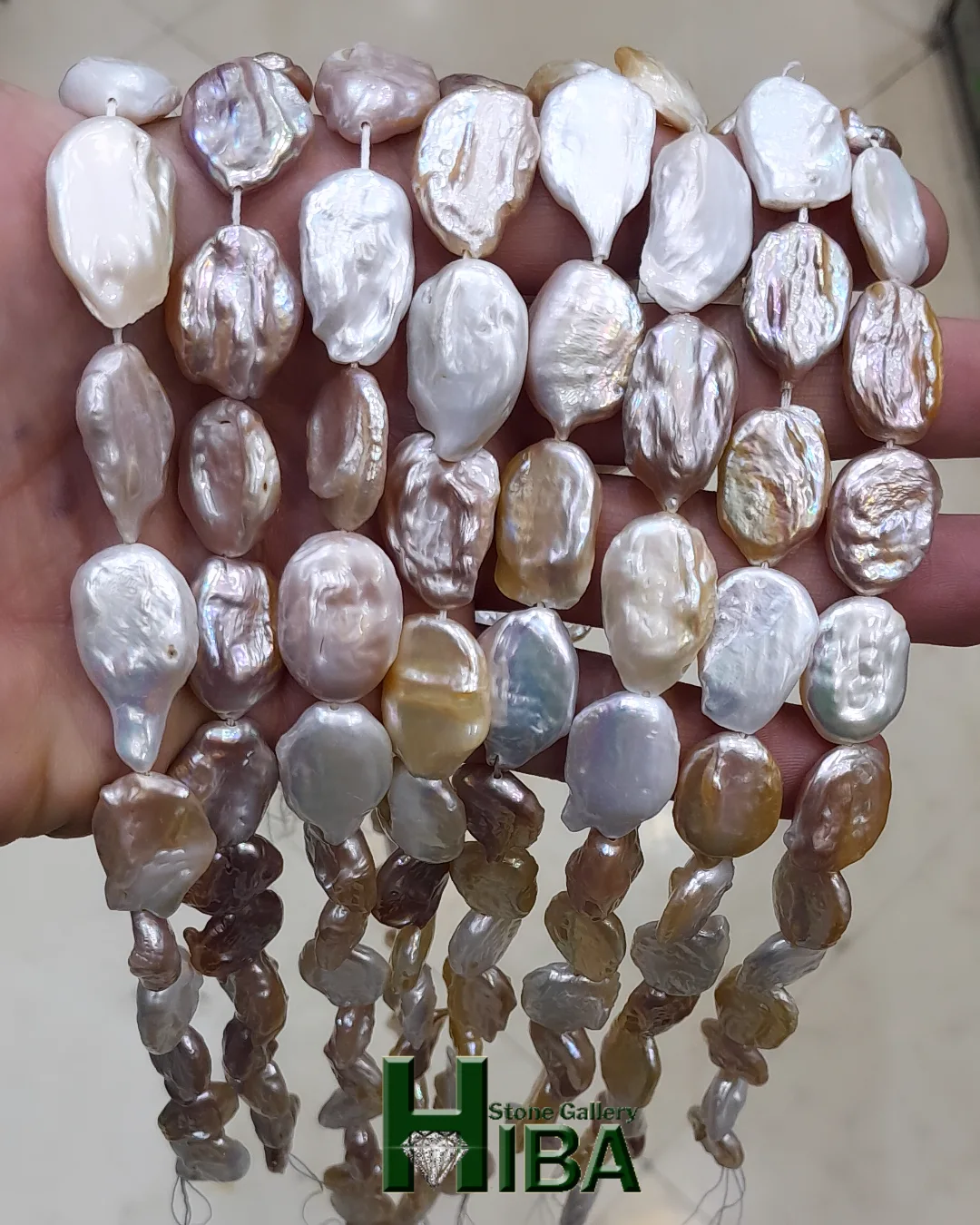 ریسه مروارید باروک