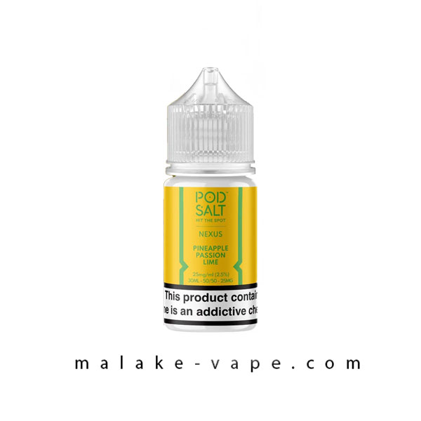 سالت آناناس پشن فروت پادسالت (30میل) Pod Salt Nexus Pineapple Passion Lime