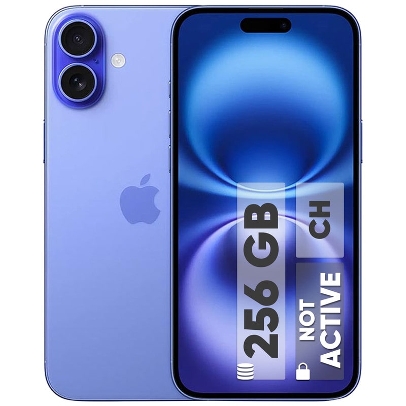 گوشی موبایل اپل iPhone 16 دو سیم کارت ظرفیت 256 گیگابایت و رم 8 گیگابایت (CHA) - نات اکتیو