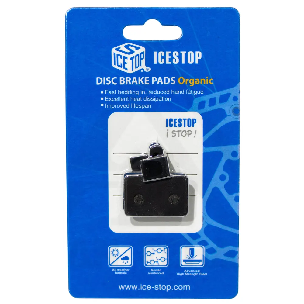 لنت ترمز دوچرخه ICESTOP BP-10 & SP-10 BRAKCO دیسک ساخت تایوان