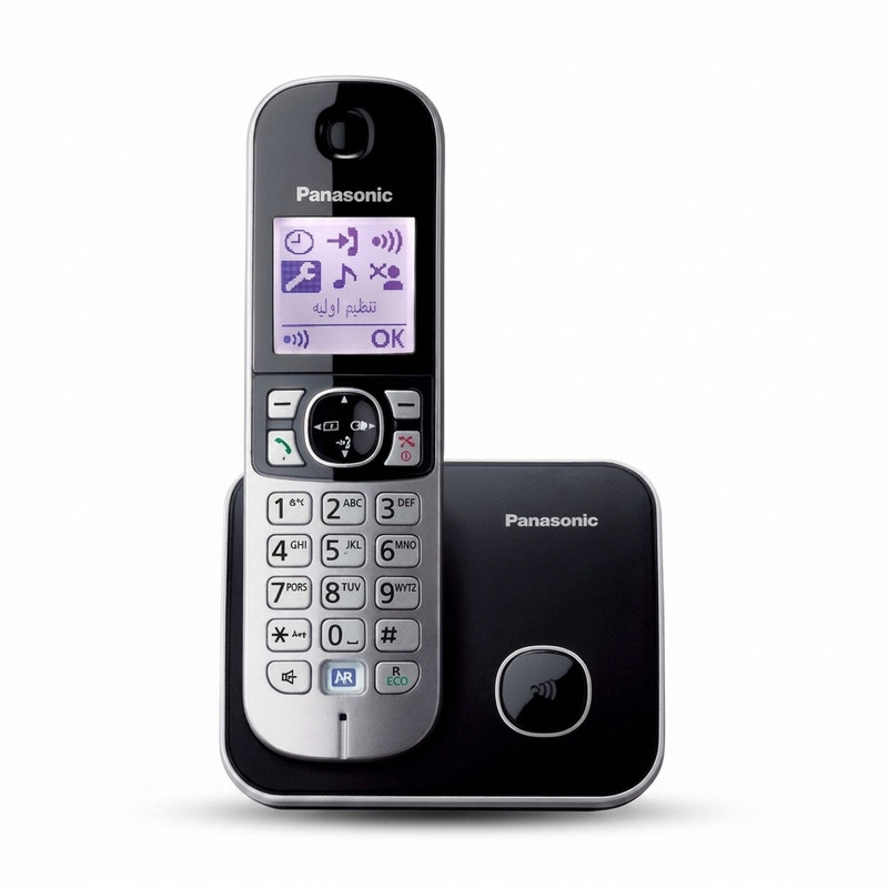 تلفن پاناسونیک مدل KX-6811 - مشکی مات