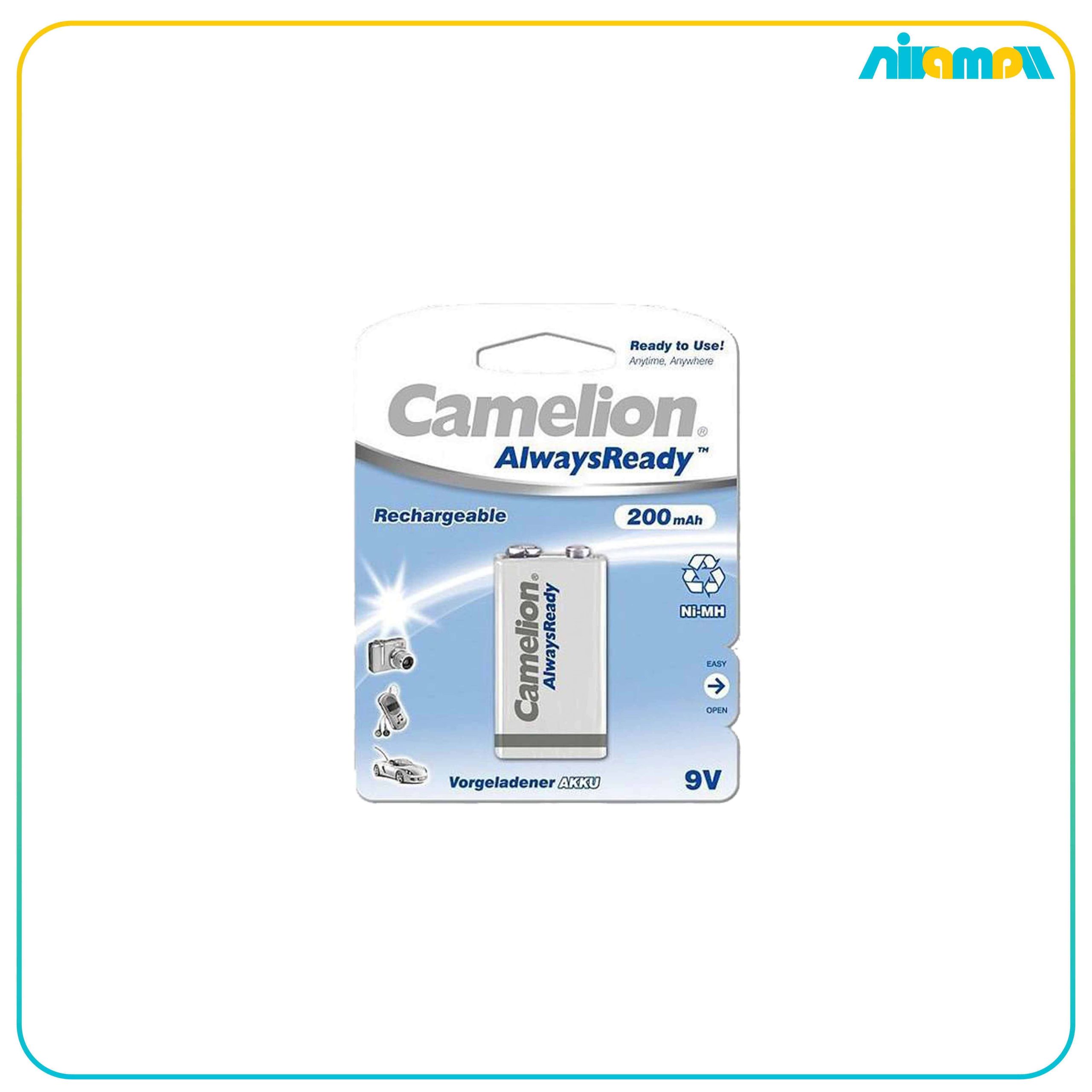 باتری کتابی قابل شارژ کملیون 200mAh