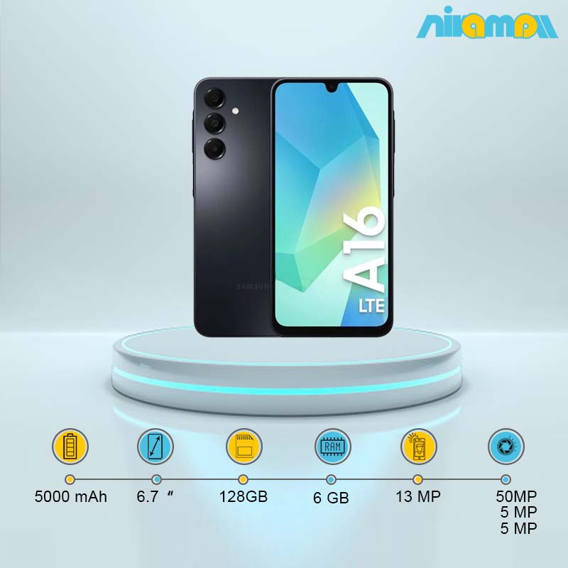 گوشی موبایل سامسونگ مدل (Galaxy A16 (4G ظرفیت 128 گیگابایت رم 6 گیگابایت