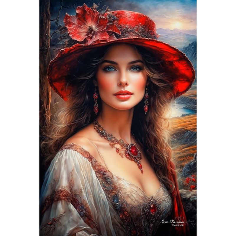 تابلو نقاشی الماسی بزرگسال کد 0233