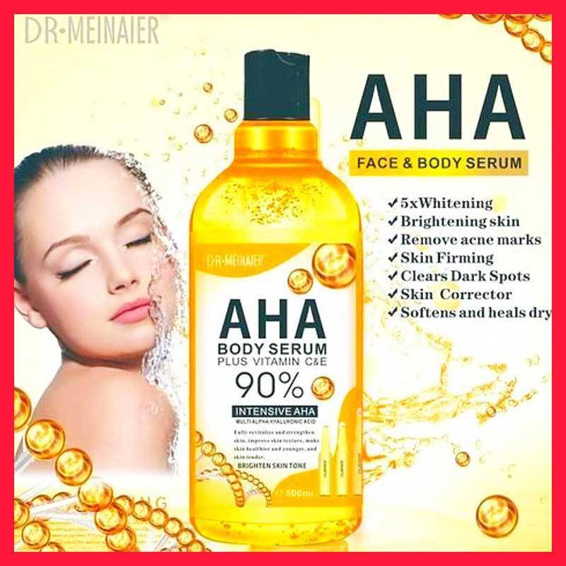 سرم روشن‌کننده بدن AHA دکتر مینایر