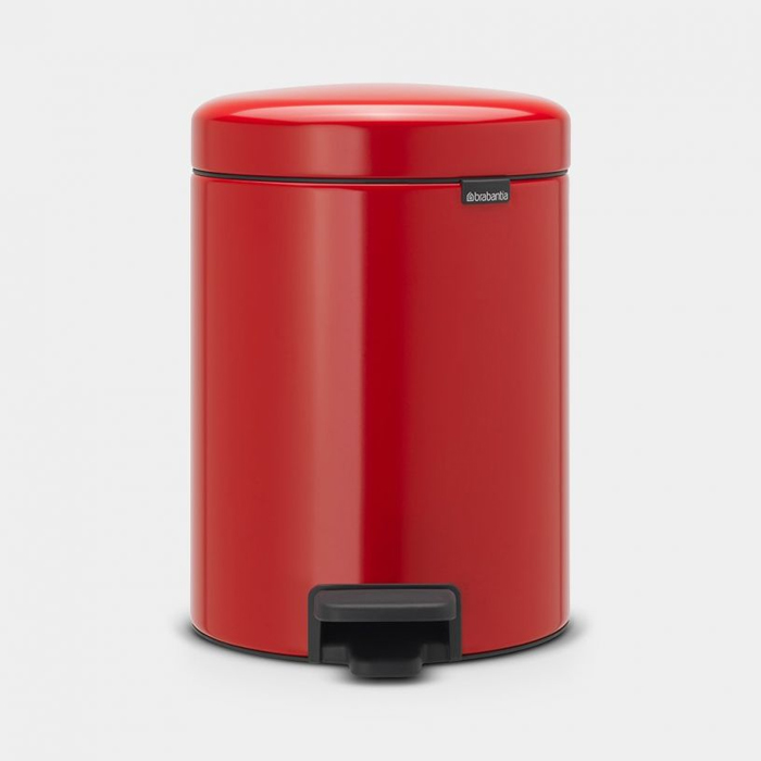 سطل زباله 5 لیتر قرمز برابانتیا | Brabantia NEWICON PEDAL BIN