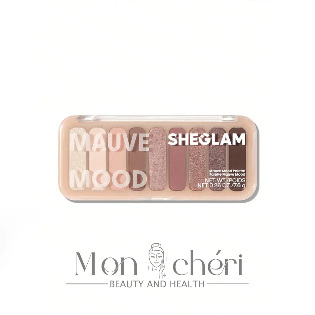 پالت سایه چشم ۹ رنگ شیگلم (SHEGLAM) مدل Mauve Mood