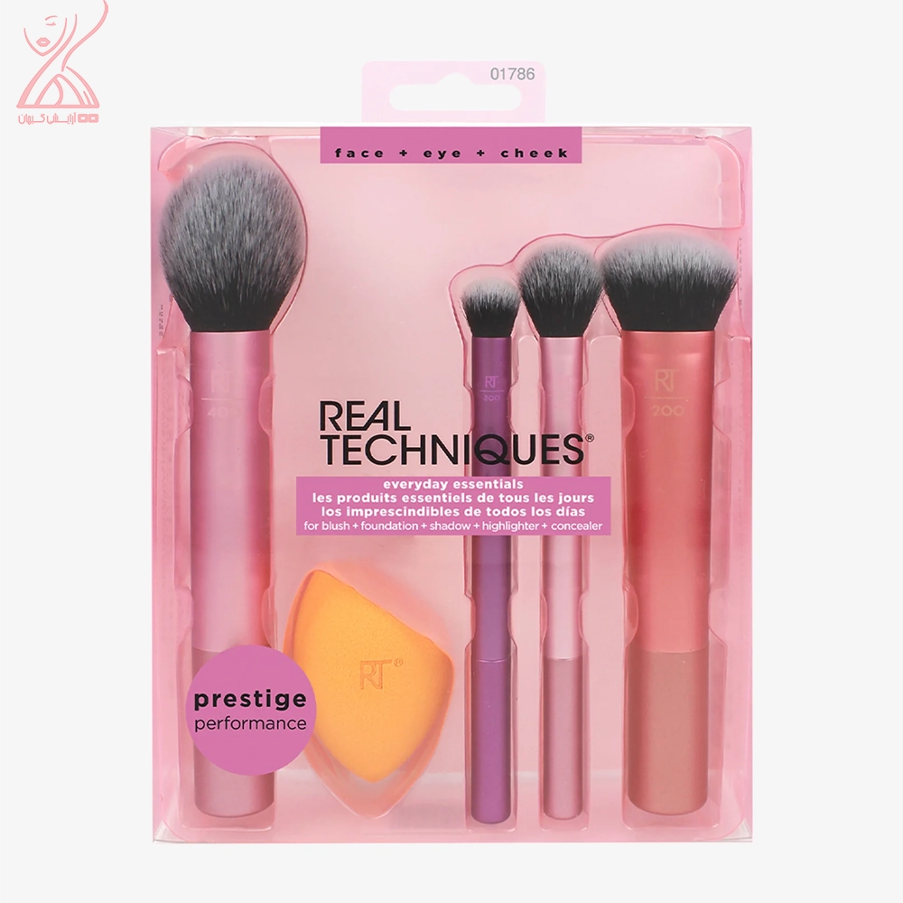 ست براش و پد ریل تکنیک Real Techniques EVERYDAY ESSENTIALS SET
