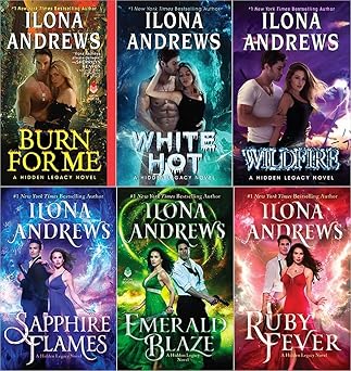 Hidden Legacy Series 6 Books Collection Set By Ilona Andrews