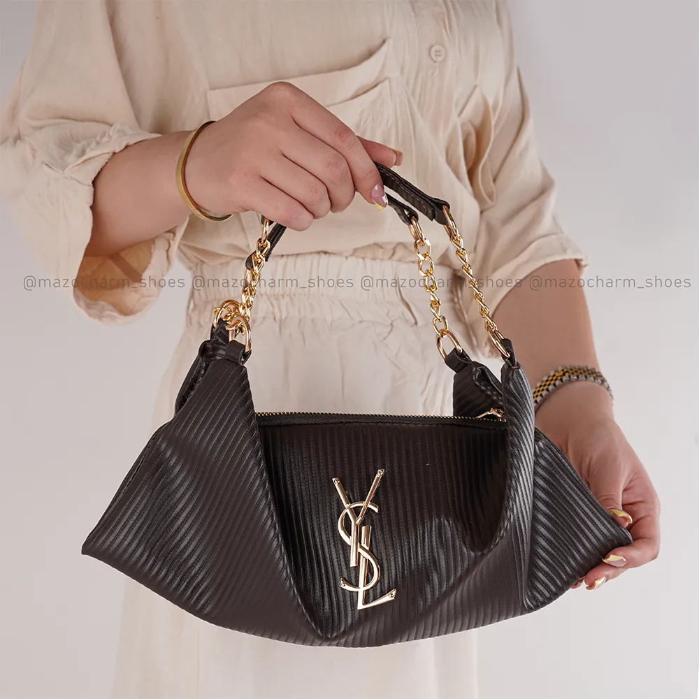 کیف پاسپورتی راه راه YSL | کد 20001869