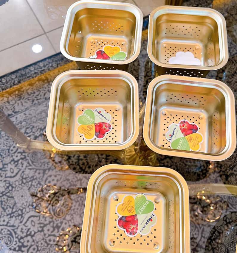تفاله گیر سینک مدل مربع