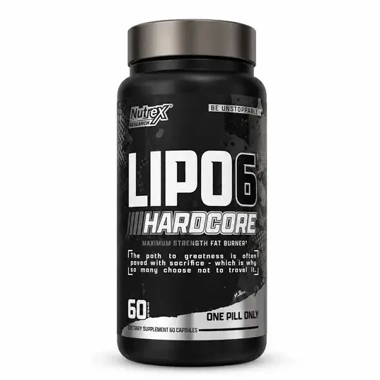 لیپو سیکس هاردکور ناترکس 60 عددی Nutrex Lipo-6 HardCore