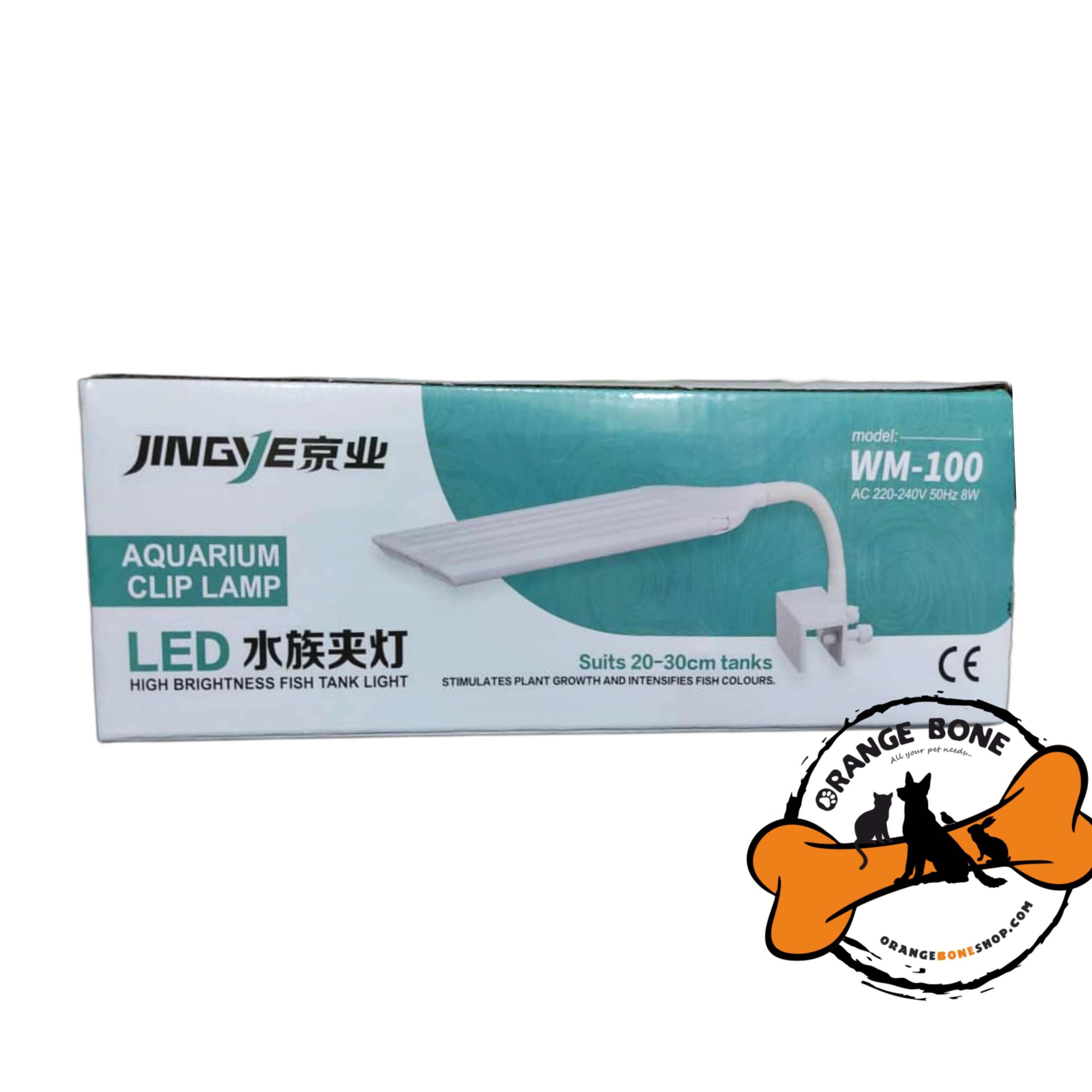 نور LED آکواریوم چرخشی جینگی مدل WM-100